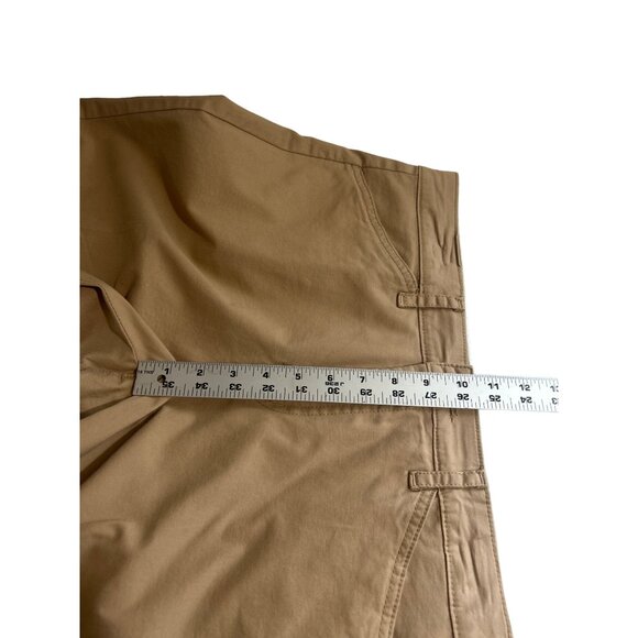 Jones New York Tan Trouser Bermuda Shorts, Size 10 - Picture 6 of 7
